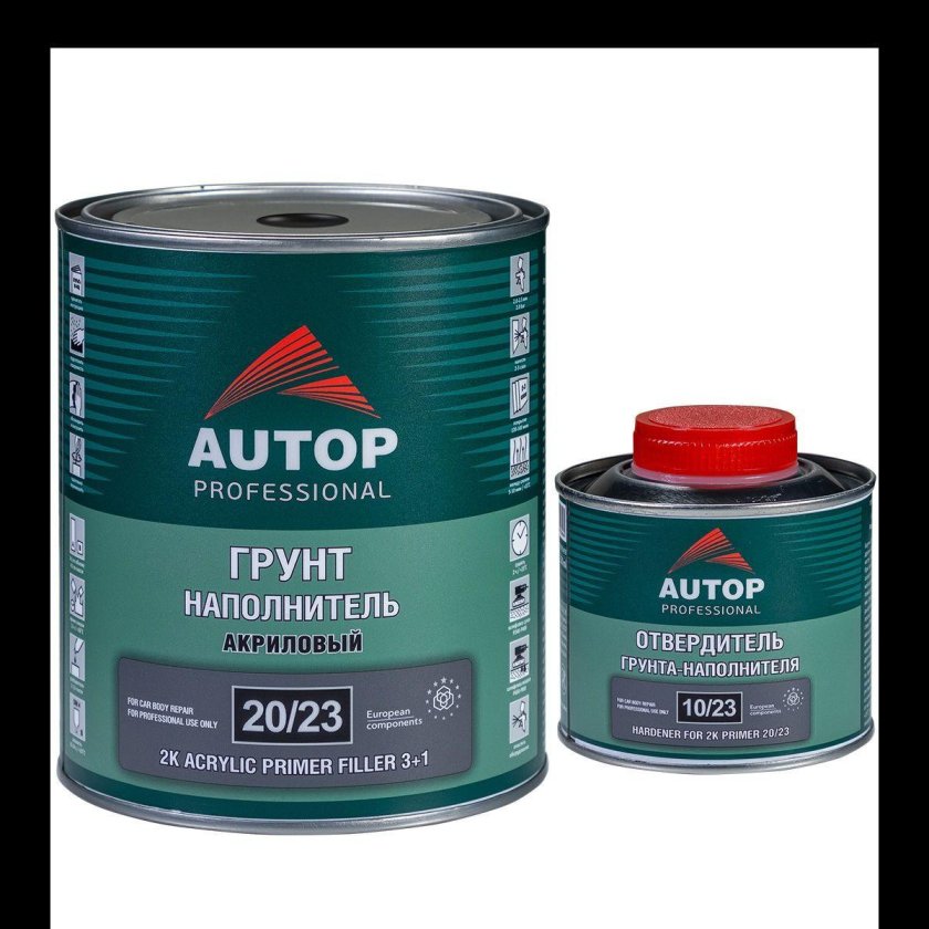 Акриловый грунт для авто