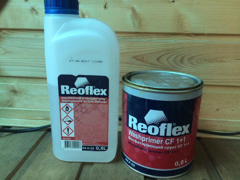 2х компонентный кислотный грунт