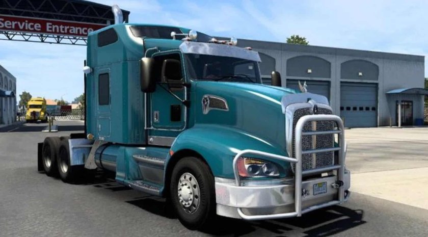 American Truck Simulator мод трактор