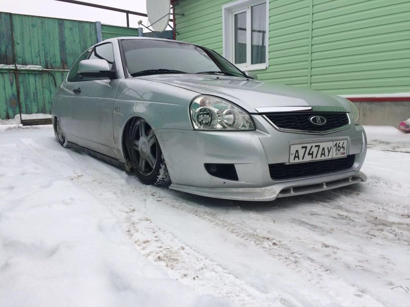 Приора Снежка бампер Приора 2