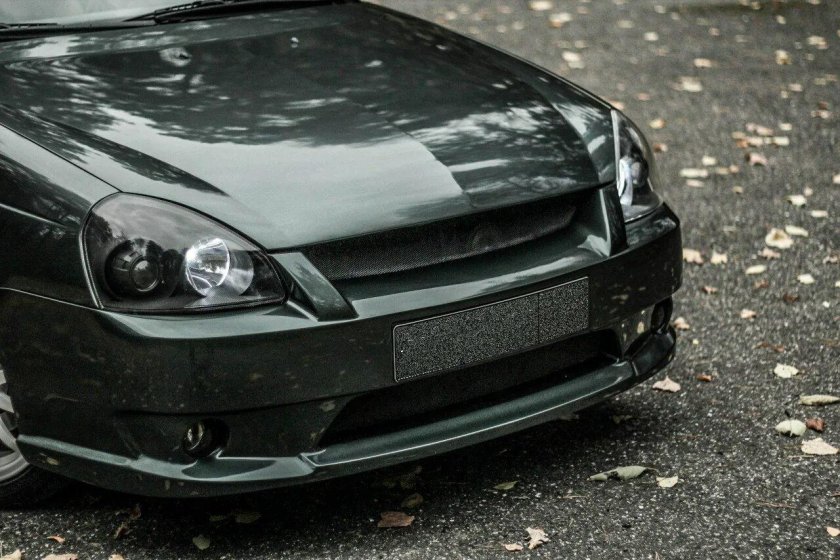 Сплиттер переднего бампера Приора 1