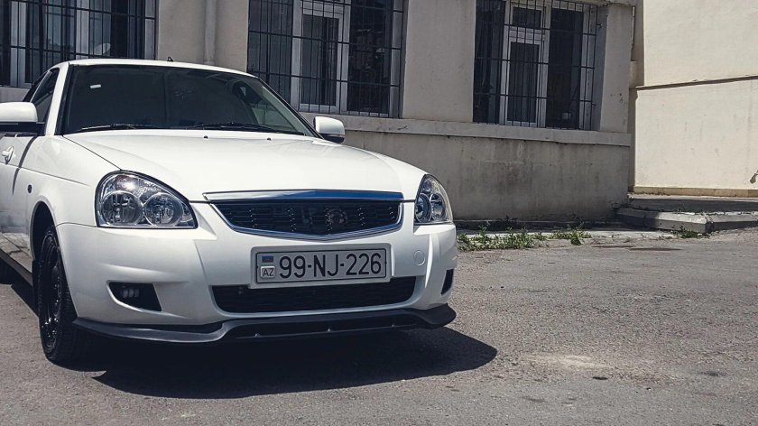 Сплиттер Барс Приора белая