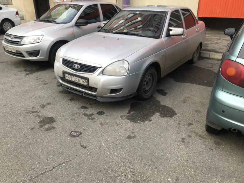 Приора седан сплитер Барс