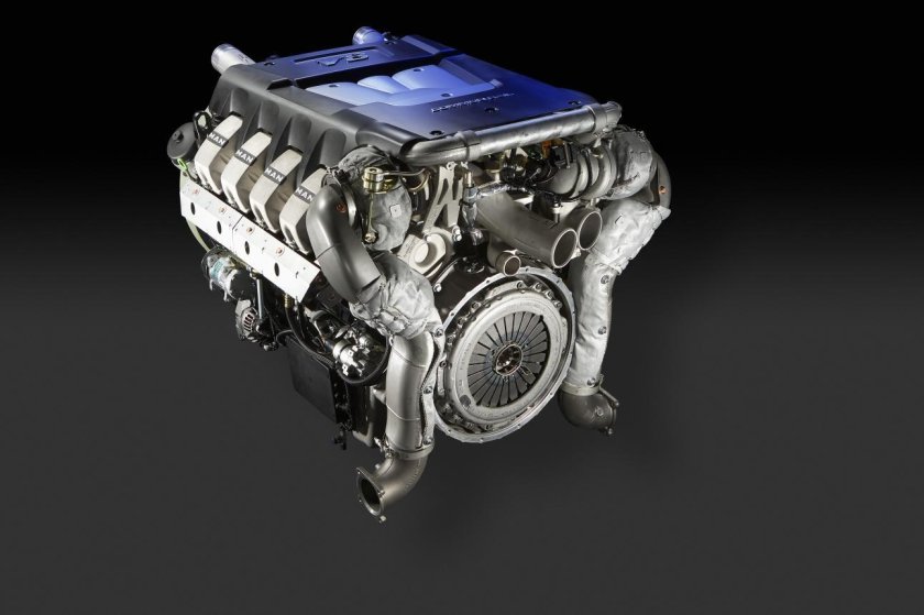 Двигатель ман TGX v8