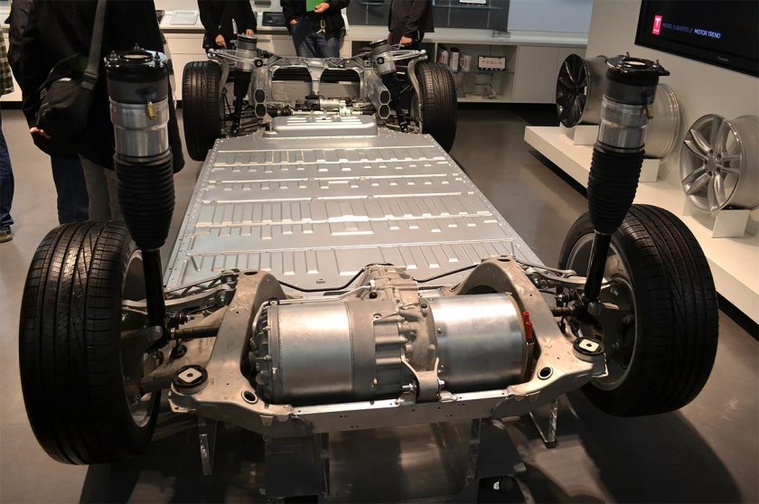 Электромотор Tesla model 3