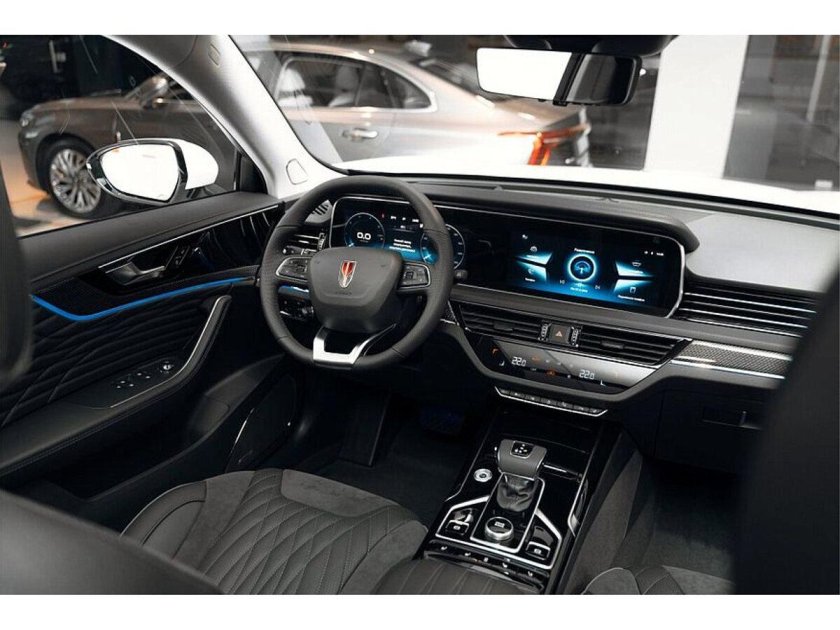 Hongqi hs5 2024 Рестайлинг салон