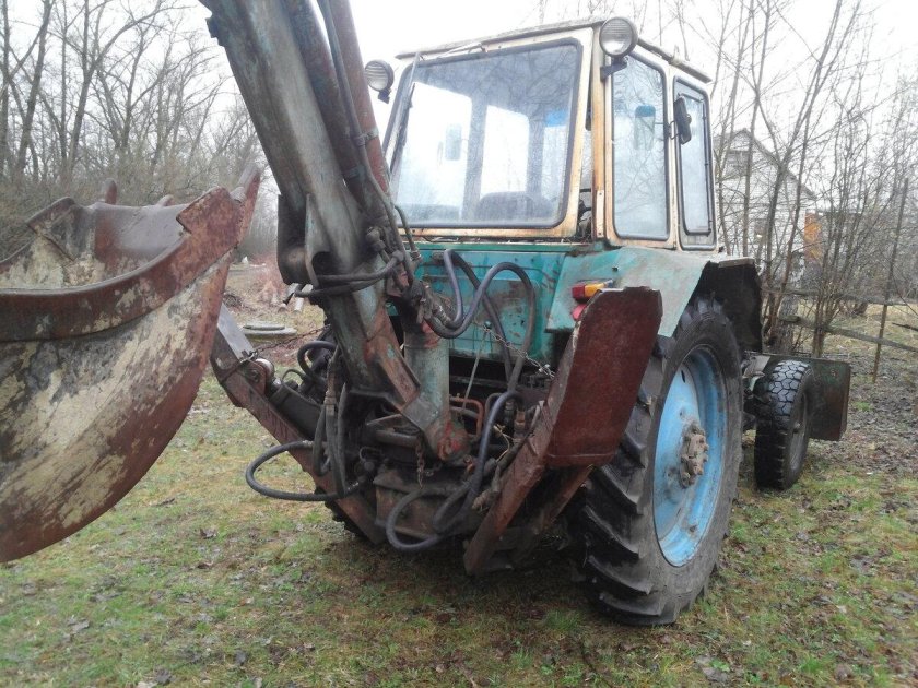 Трактор экскаватор юмз 6
