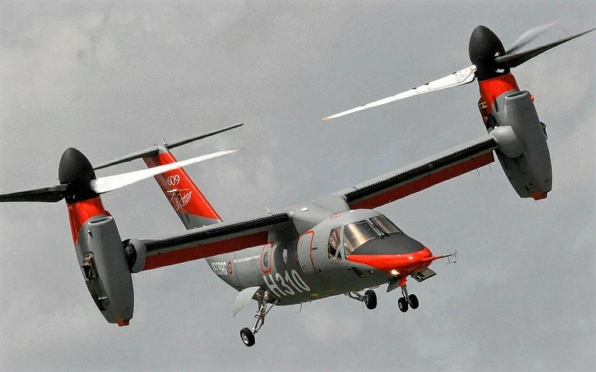 Aw609 конвертоплан