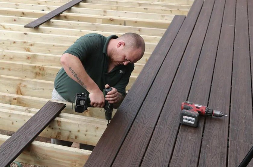 Планка доска террасная 50*150