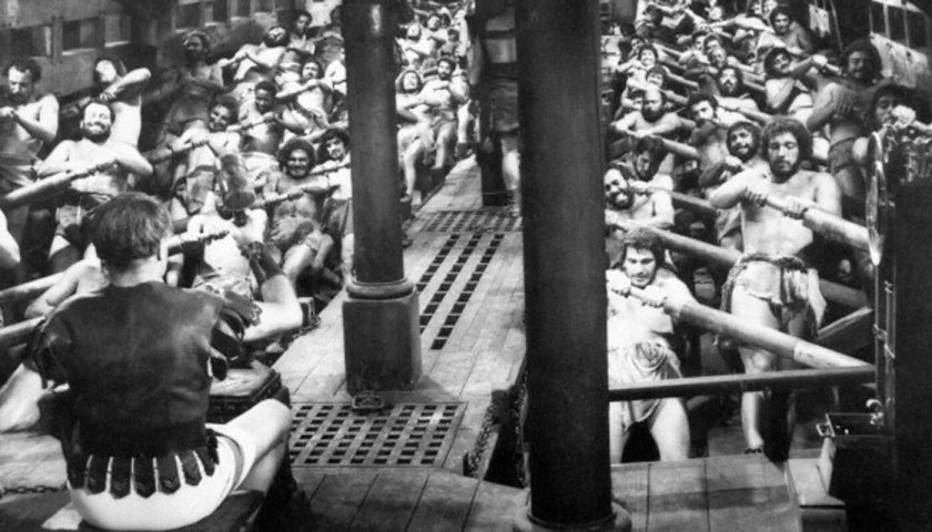 Гребцы на галерах