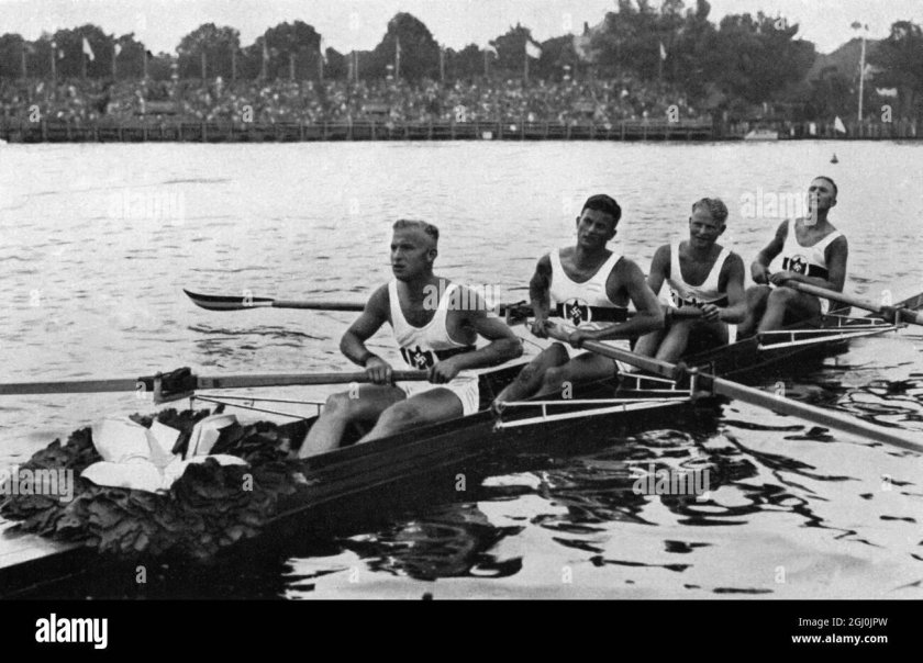 Гребцы на Олимпиаде 1936