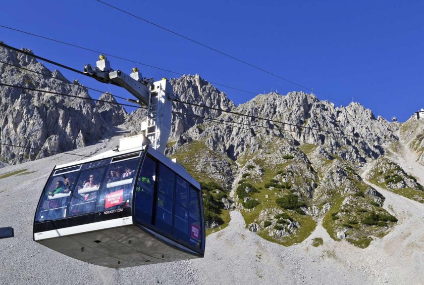 Инсбрук канатная дорога