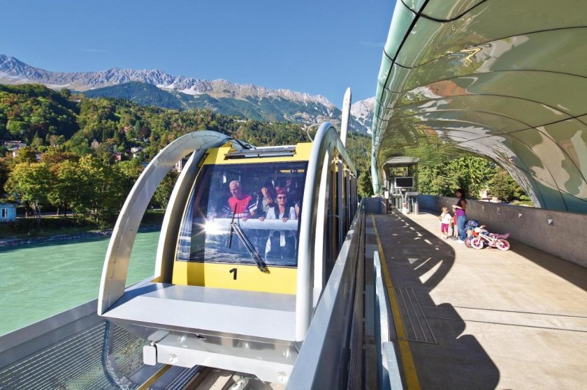 Фуникулер в Инсбруке
