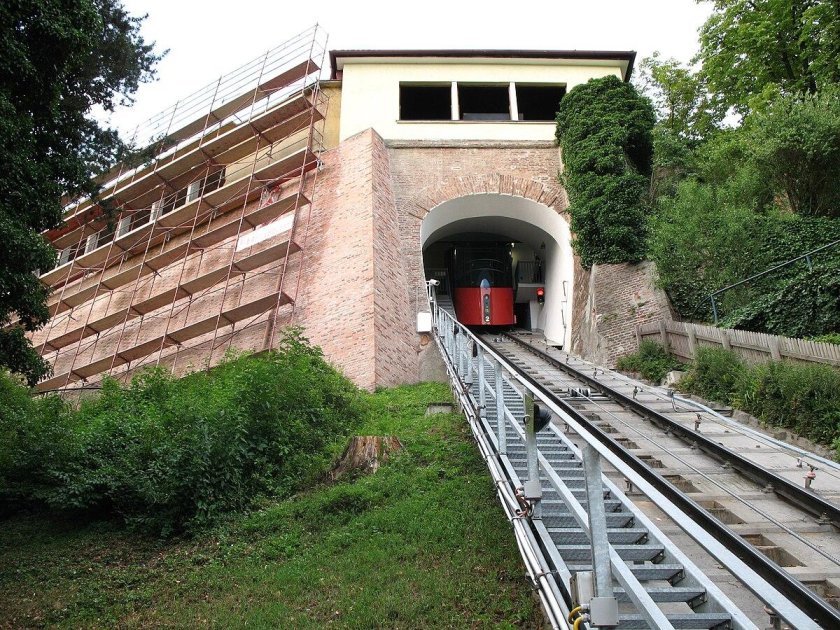 Замок Шлоссберг Грац