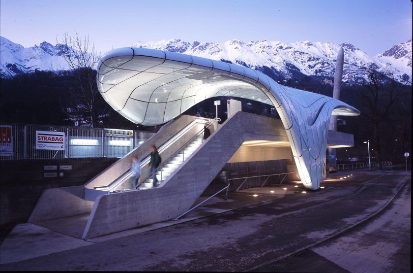 Заха Хадид Инсбрук