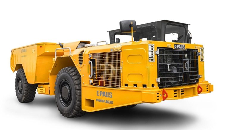 Шахтный самосвал атлас копко mt415s