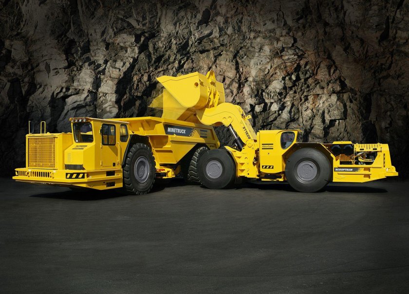 Шахтный самосвал Atlas Copco mt5020