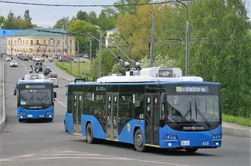 Новые троллейбусы