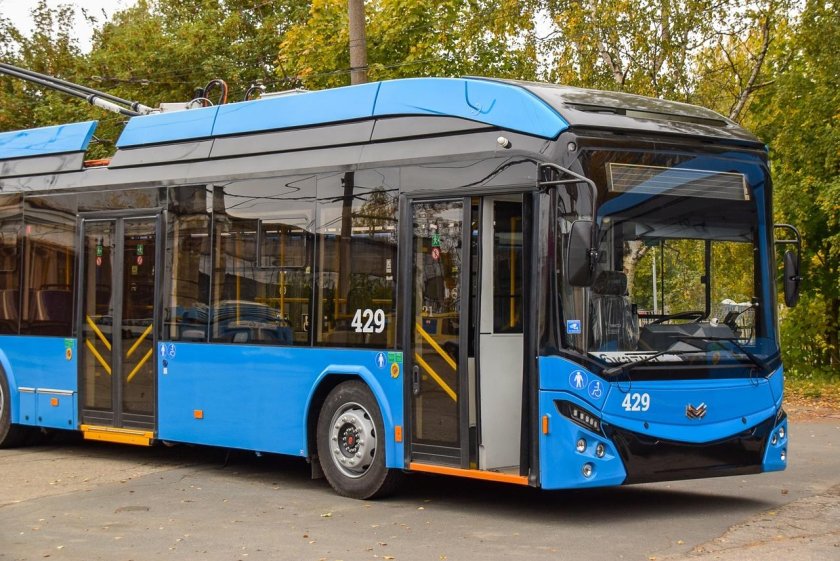 БКМ 321 новый троллейбус в Петрозаводске