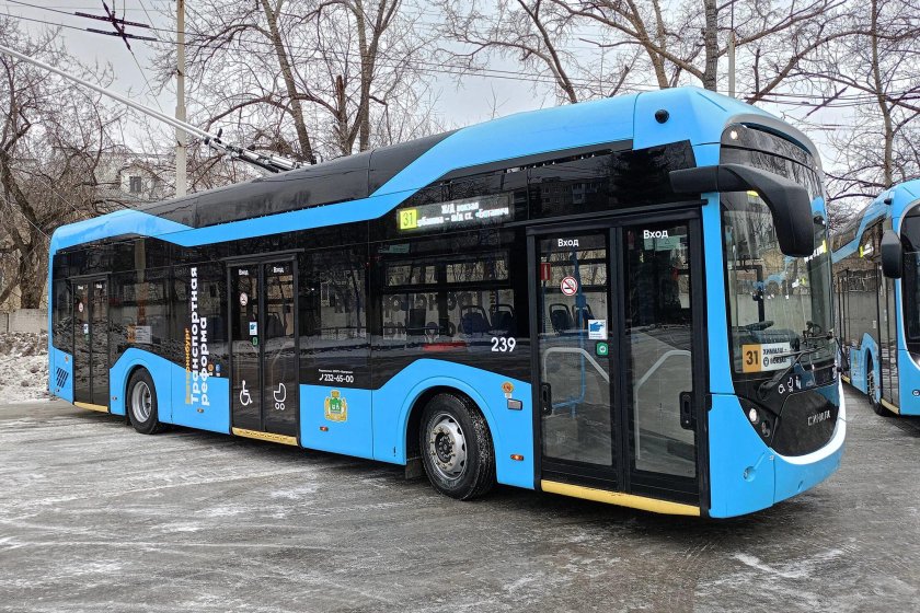 Новые троллейбусы в екатеринбурге