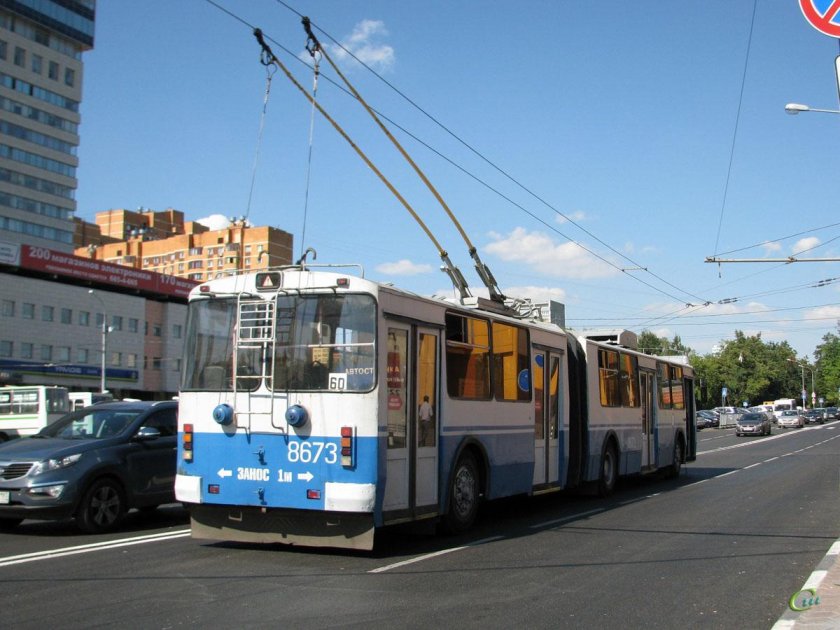 Троллейбус в москве