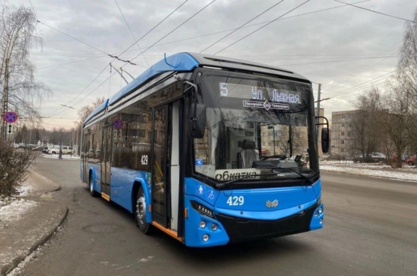 Новый троллейбус БКМ 2022