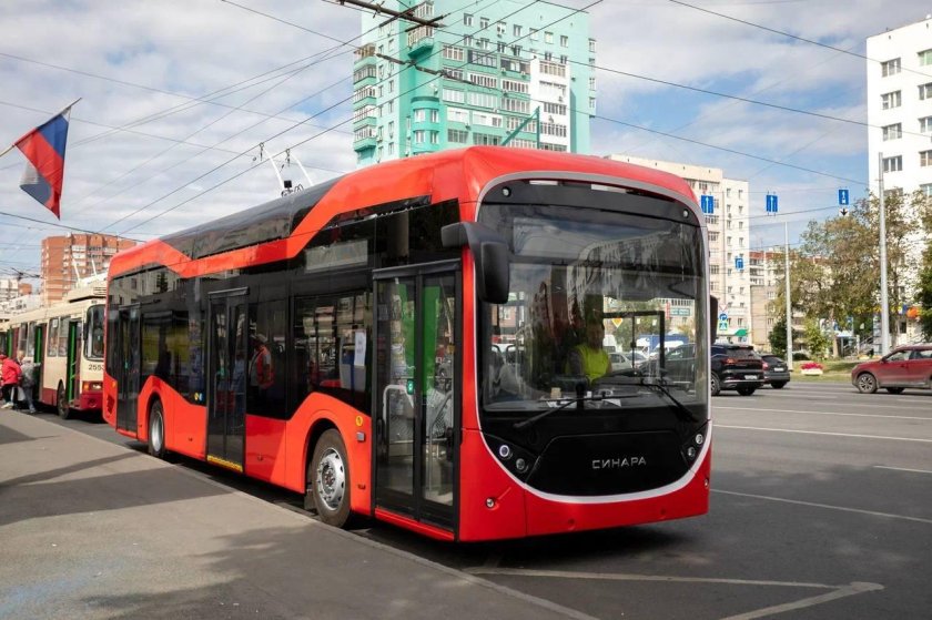 Синара 6254 троллейбус Челябинск