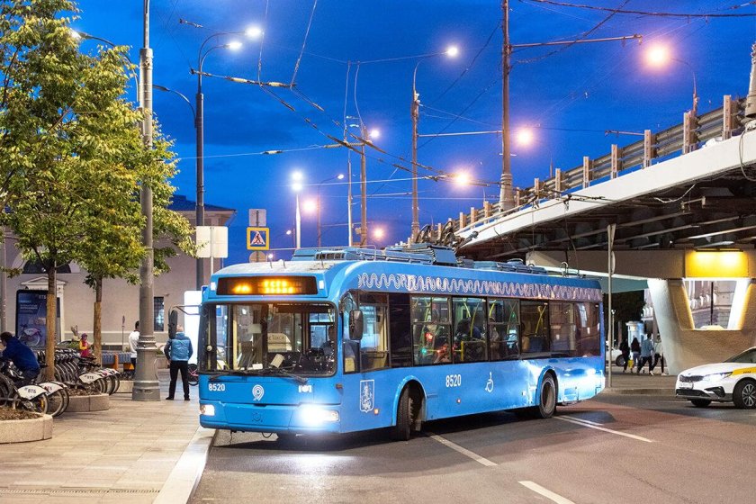 Московский троллейбус 2020