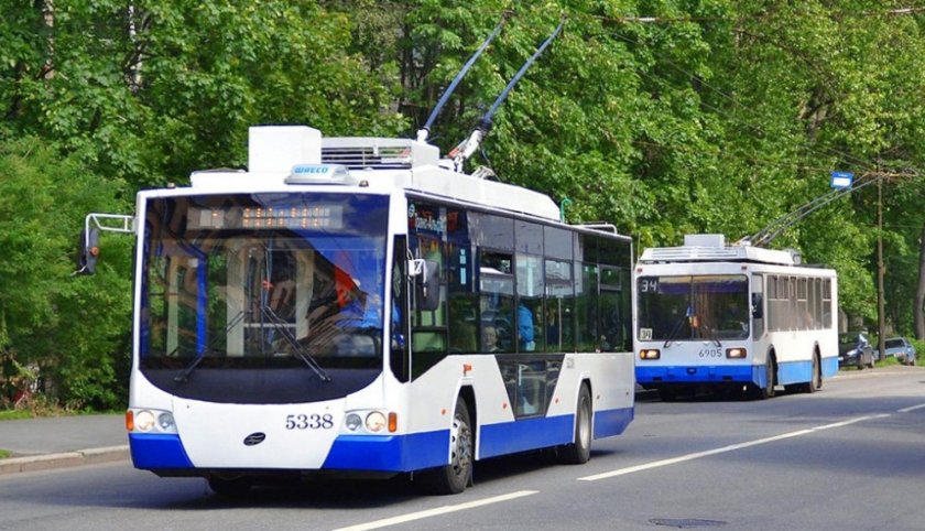 Новый низкопольный троллейбус в Петрозаводске