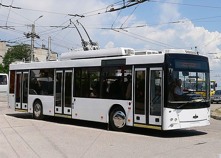 Троллейбус МАЗ-Этон т203