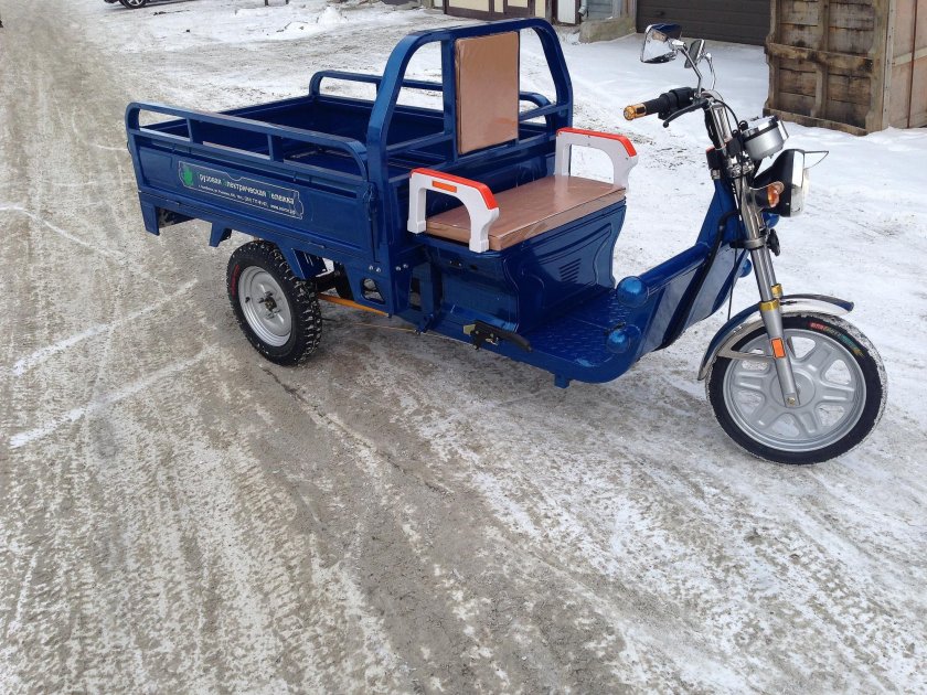 Грузовой мотороллер «муравей-3»