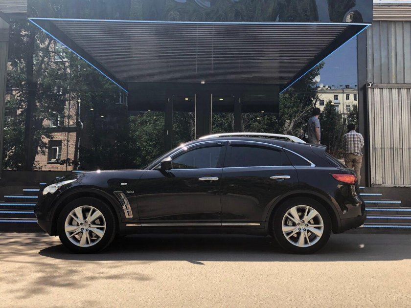 Инфинити qx70 черный