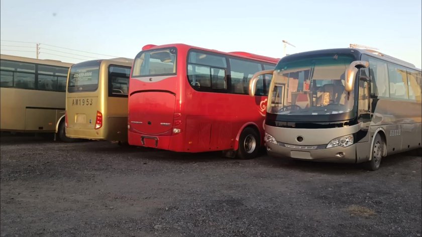 Автобусы yutong