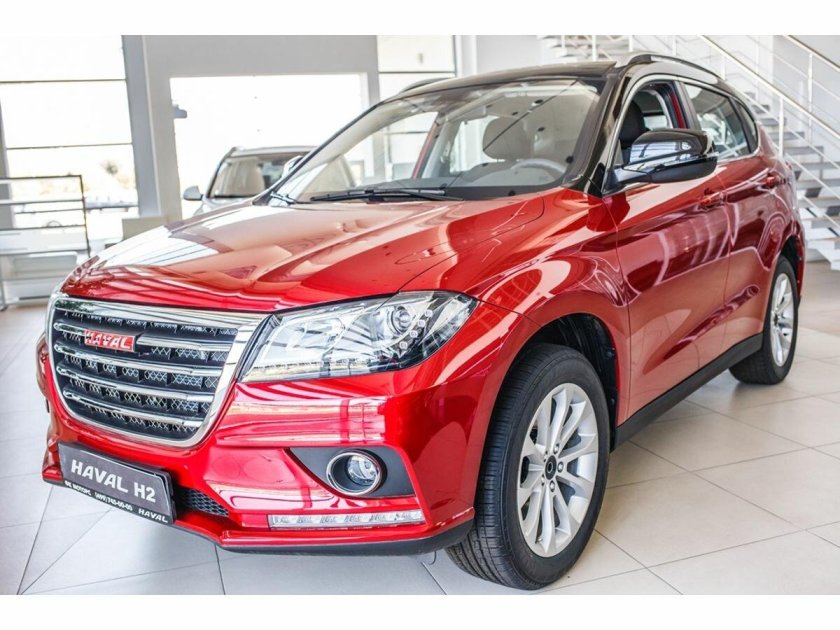 Haval h2 красный