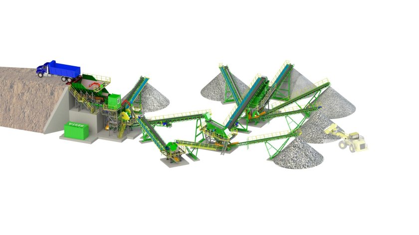 Дробильно сортировочный комплекс