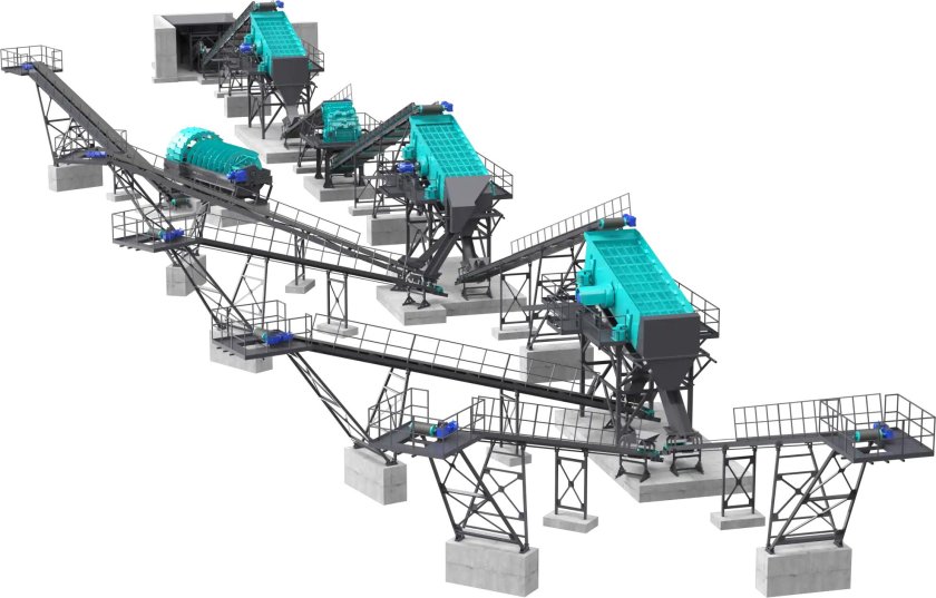 Дск дробильно-сортировочный комплекс