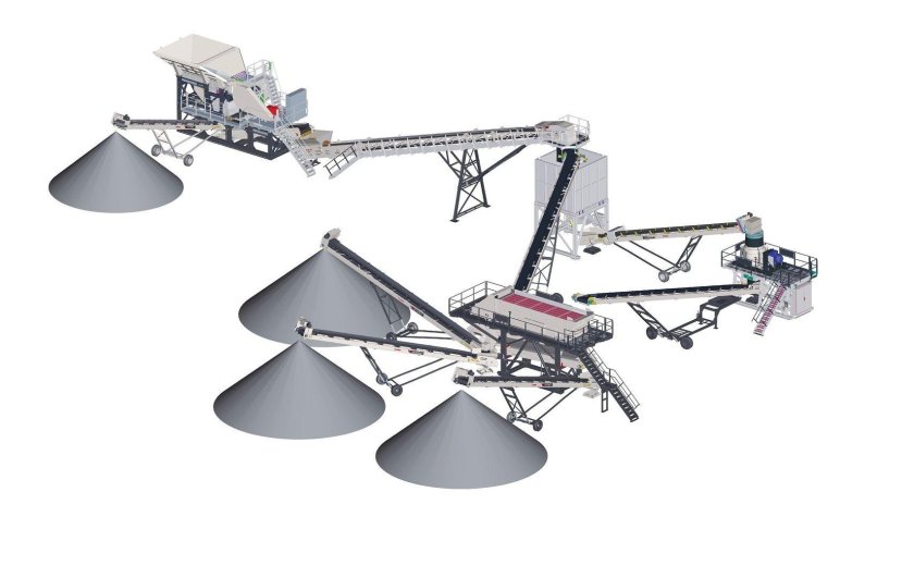 Дробильно сортировочный комплекс Terex