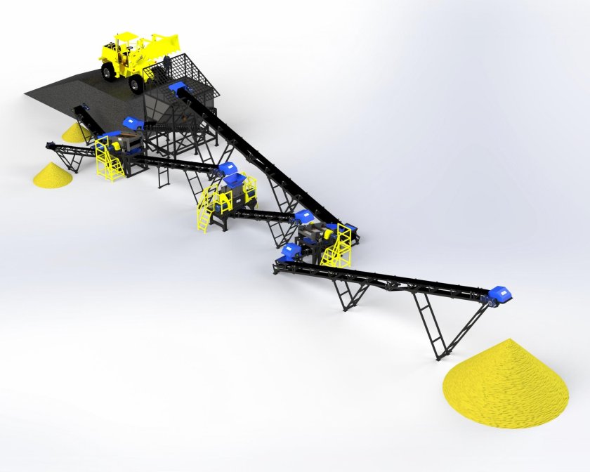 ДСК дробильно-сортировочный комплекс