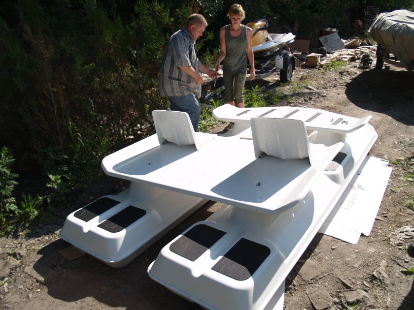 Тримаран Рудольф Кавчик