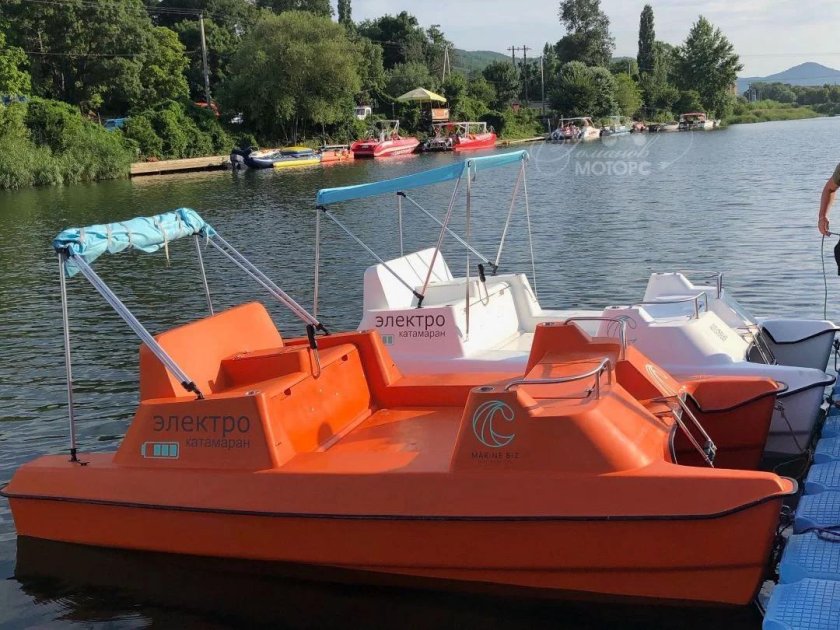 Электро катамаран