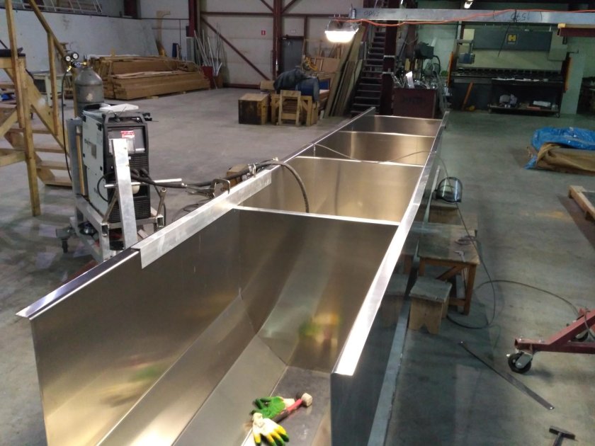 Алюминиевый сварной корпус