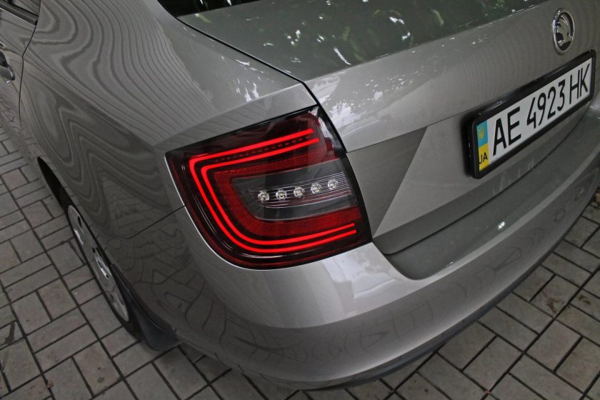 Led фонари Шкода Рапид