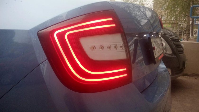 Рапид 2020 задняя диодная оптика