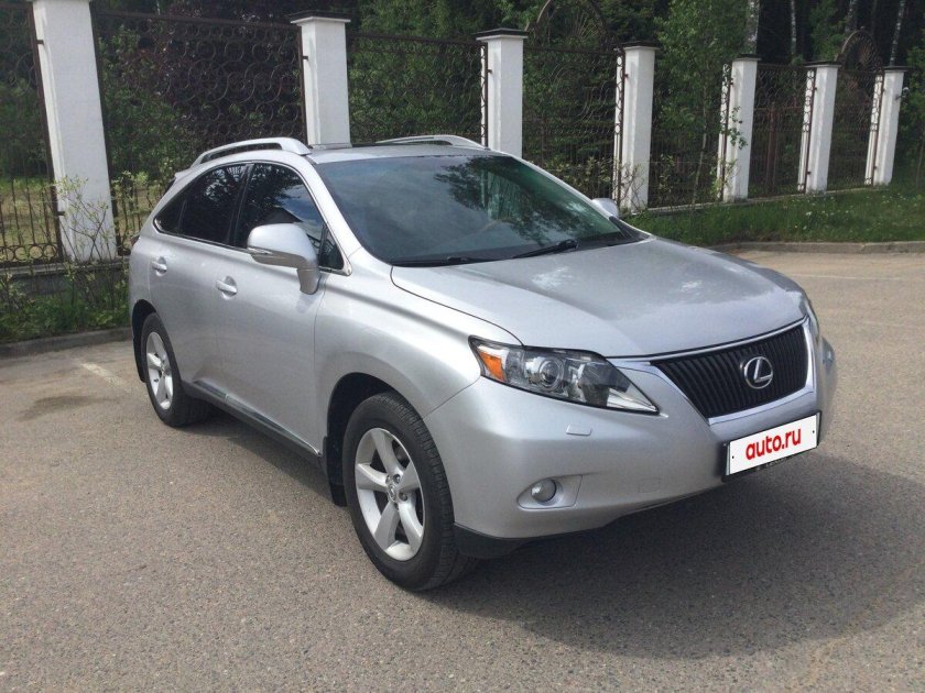 Лексус рх 350 2012 серый металлик