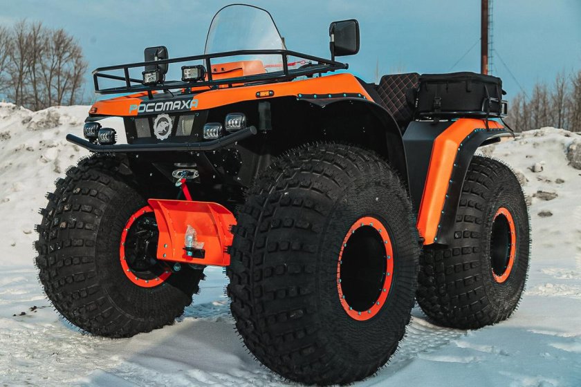 Квадроцикл на больших колесах низкого давления