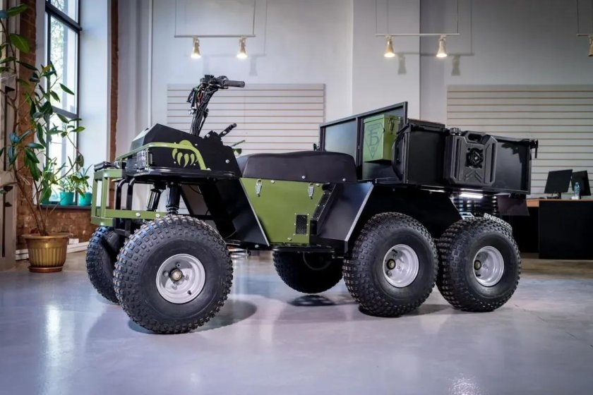 Шестиколесный квадроцикл