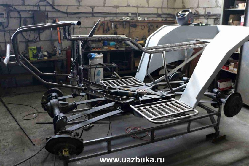 Рама болотохода Росомаха