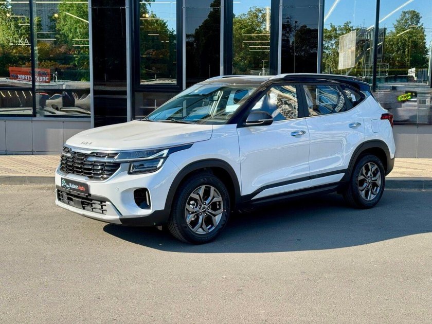 Kia seltos 2020 белый