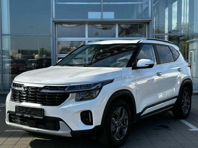 Киа селтос 2022 белый