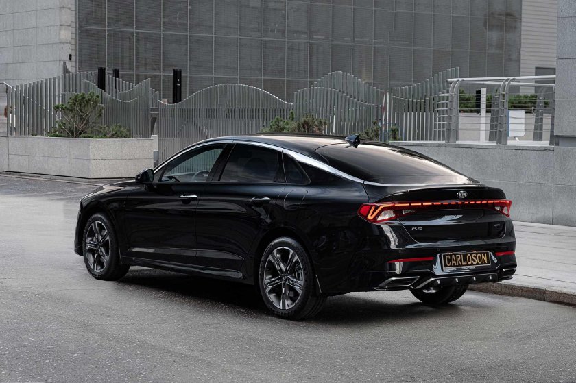 Kia k5 gt line Plus черная